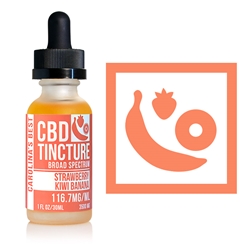Carolinas Best | Broad Spectrum | Strawberry Kiwi Banana 